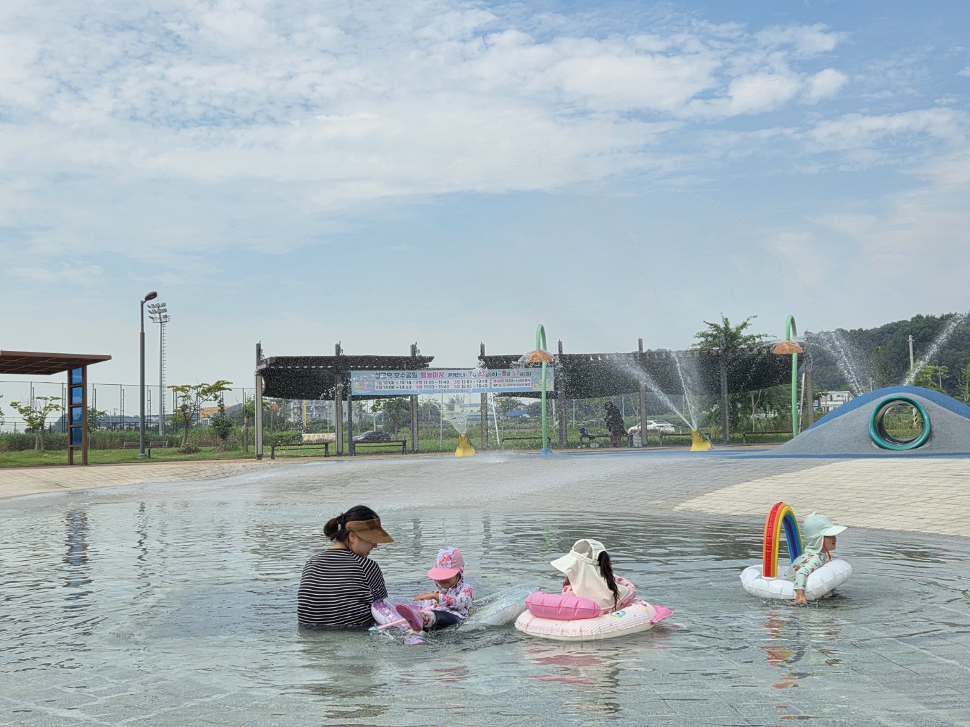[삽교호관광지] 바다공원 바닥분수 & 호수공원 물놀이장 사진6