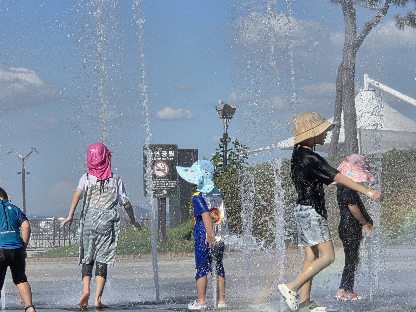 [삽교호관광지] 바다공원 바닥분수 & 호수공원 물놀이장 사진3
