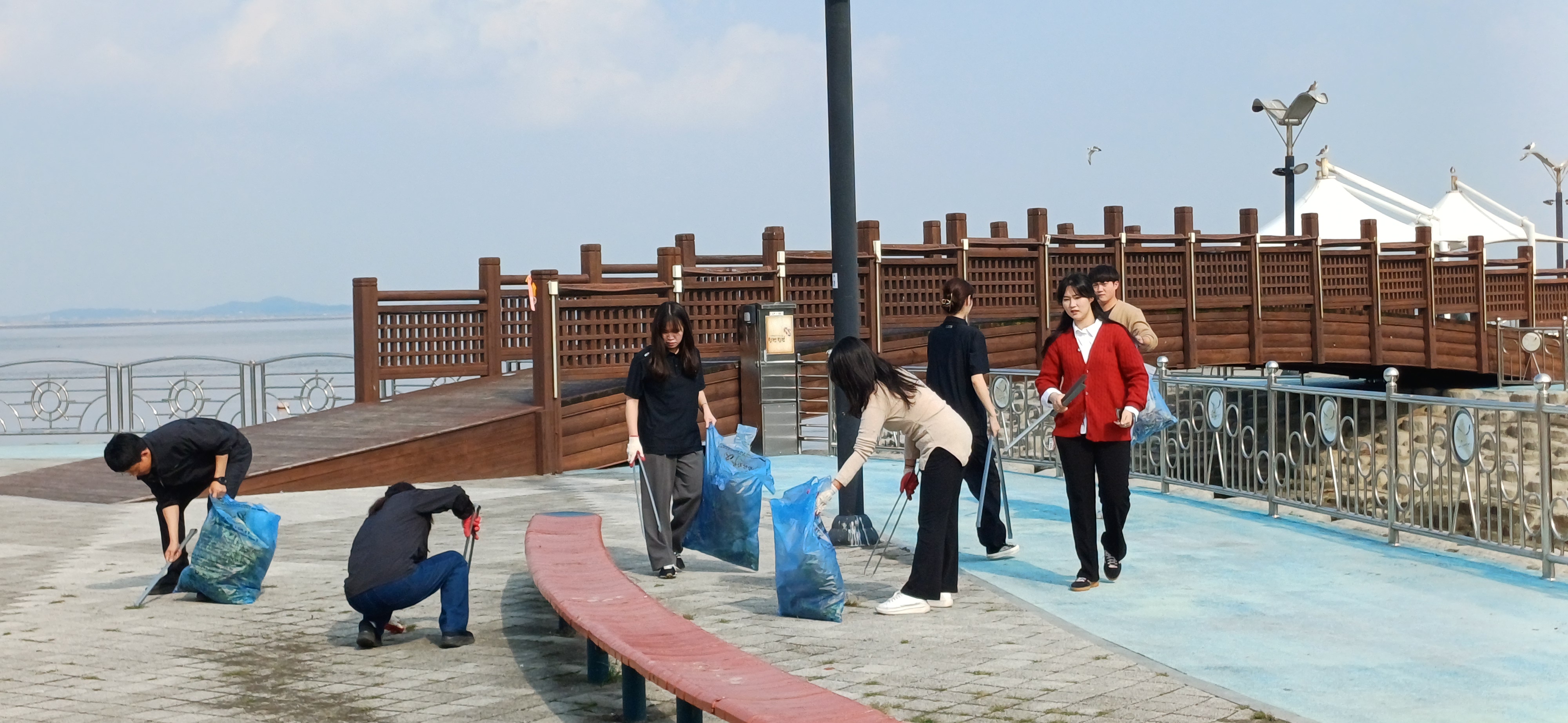 당진도시공사, &lsquo;추석 명절맞이 삽교호관광지 국토 대청소의 날&rsquo; 실시(2)