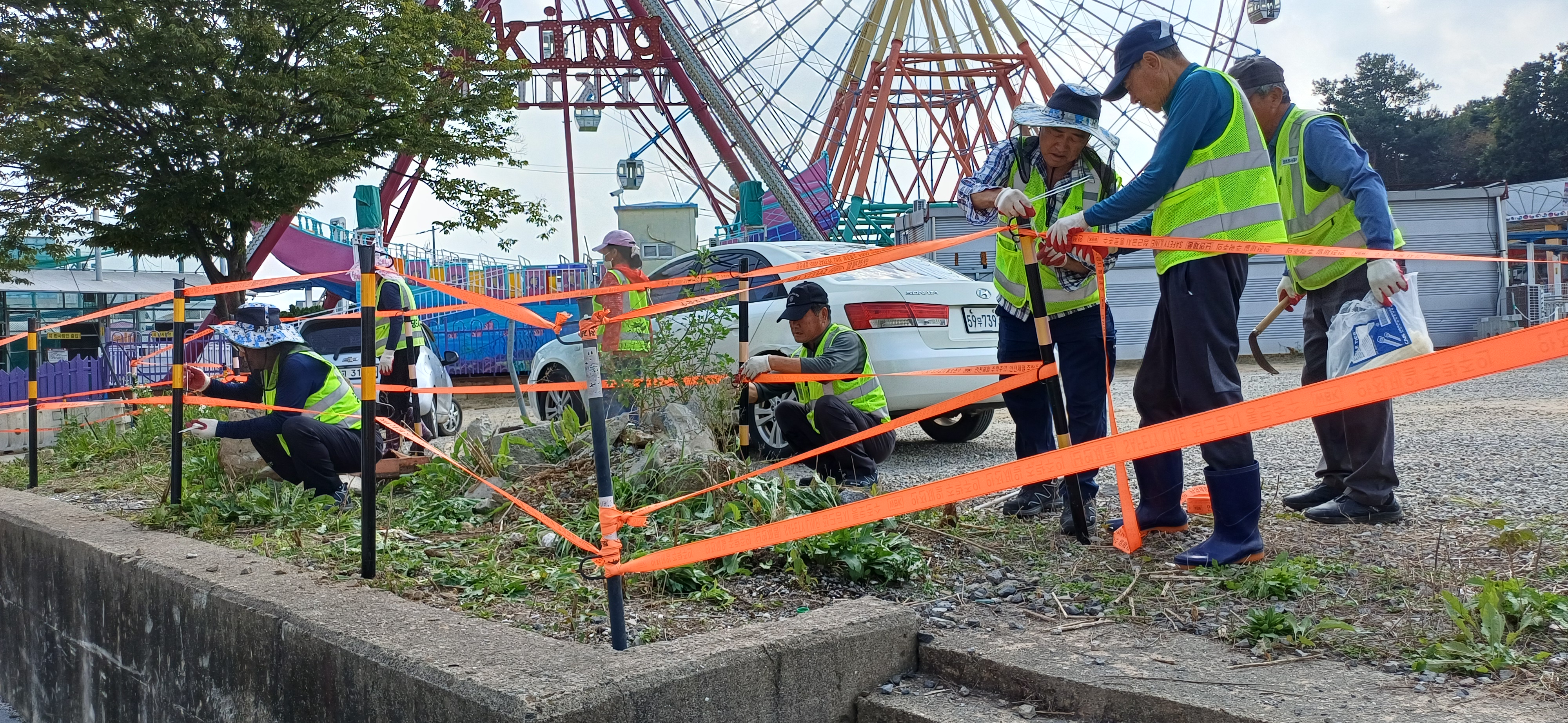 당진도시공사, &lsquo;추석 명절맞이 삽교호관광지 국토 대청소의 날&rsquo; 실시(4)