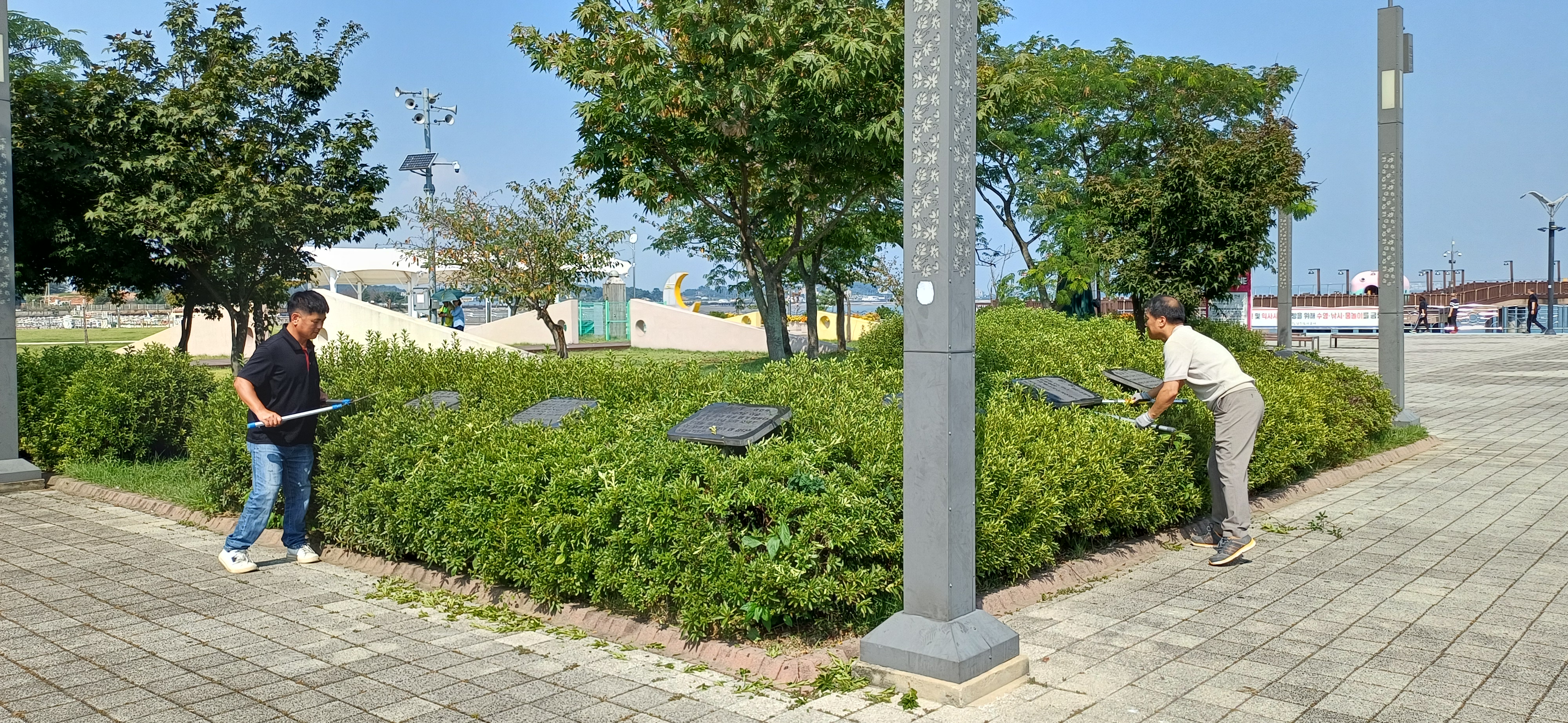 당진도시공사, ‘추석 명절맞이 삽교호관광지 국토 대청소의 날’ 실시(5)